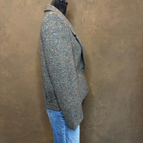 Dalton Tweed Wool Blazer Women’s Size 10 USA Made Speckled Vintage Classic - Picture 9 of 15